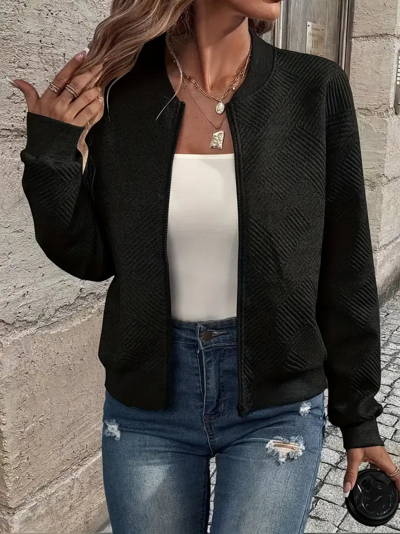 Hannah Cardigan Grey Layering Smart Casual | Alba Muse