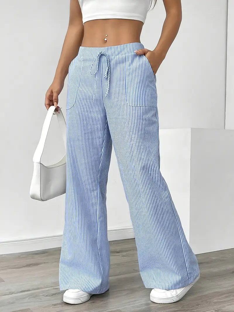 Women’s Boho Beach Flare Trousers