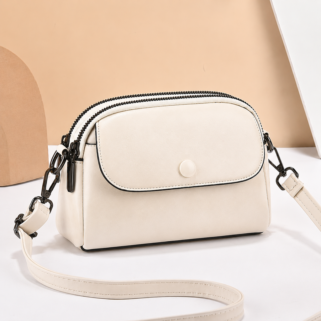Multi-Pocket Crossbody Shoulder Bag