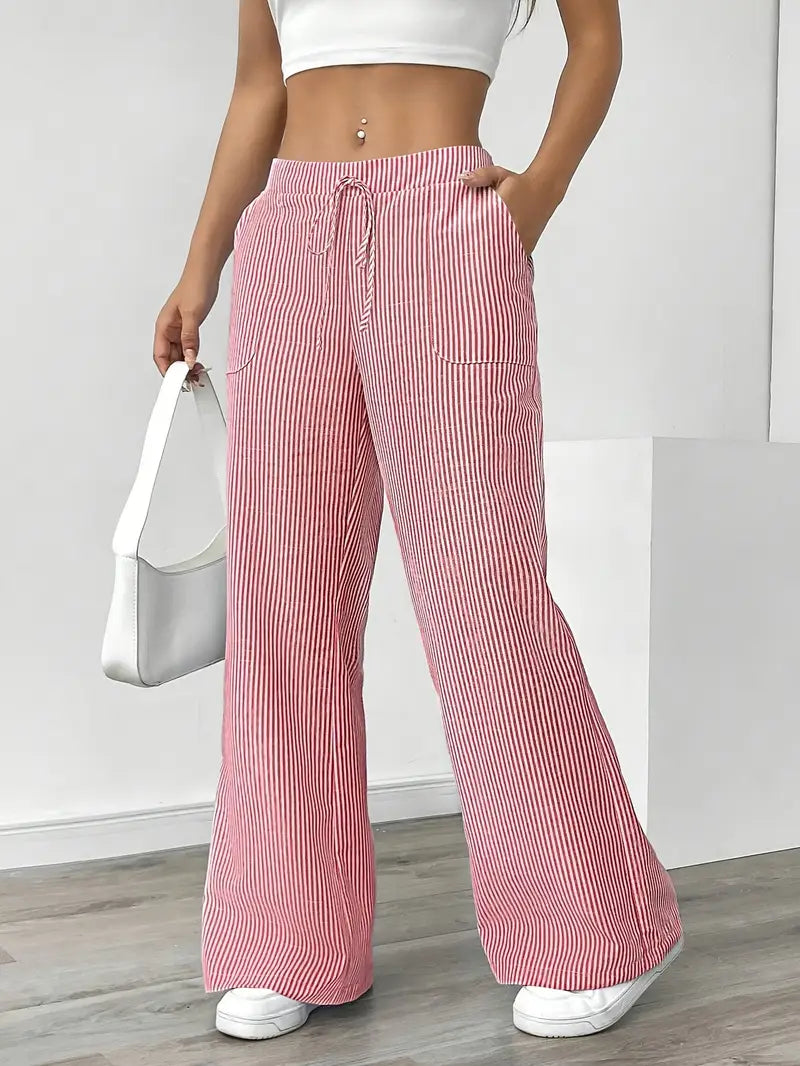 Women’s Boho Beach Flare Trousers
