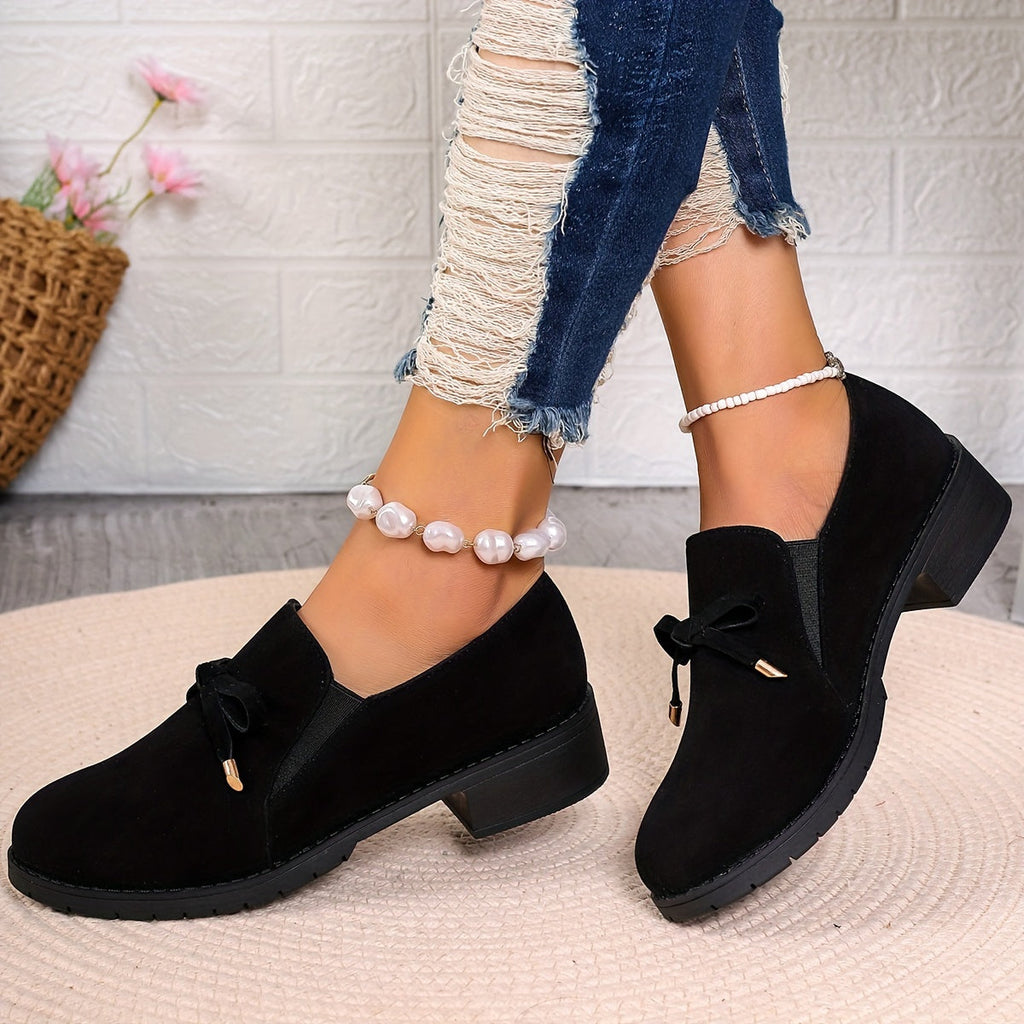 Green Slip-On Loafers