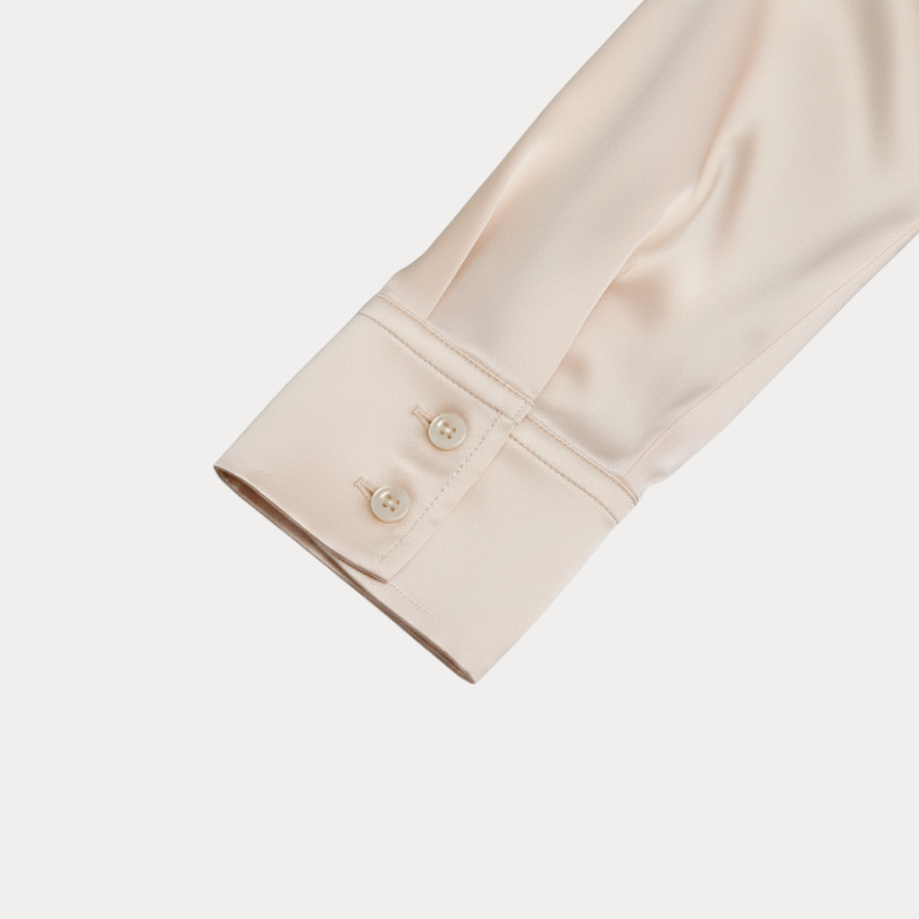 Elegant Women's Satin Shirt