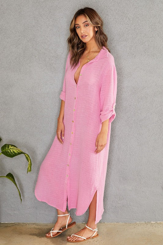 The Linda Shirt Dress