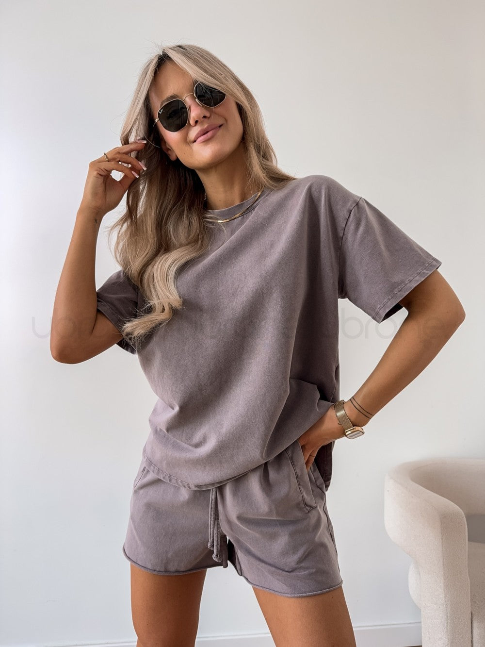 Lightweight Travel Co-Ord Set with Adjustable Waist