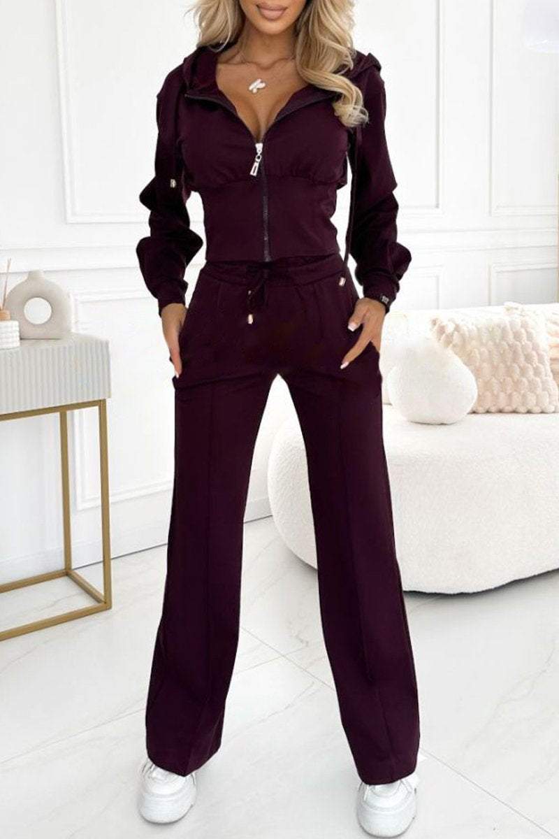 Casual Hooded Co-ord Set