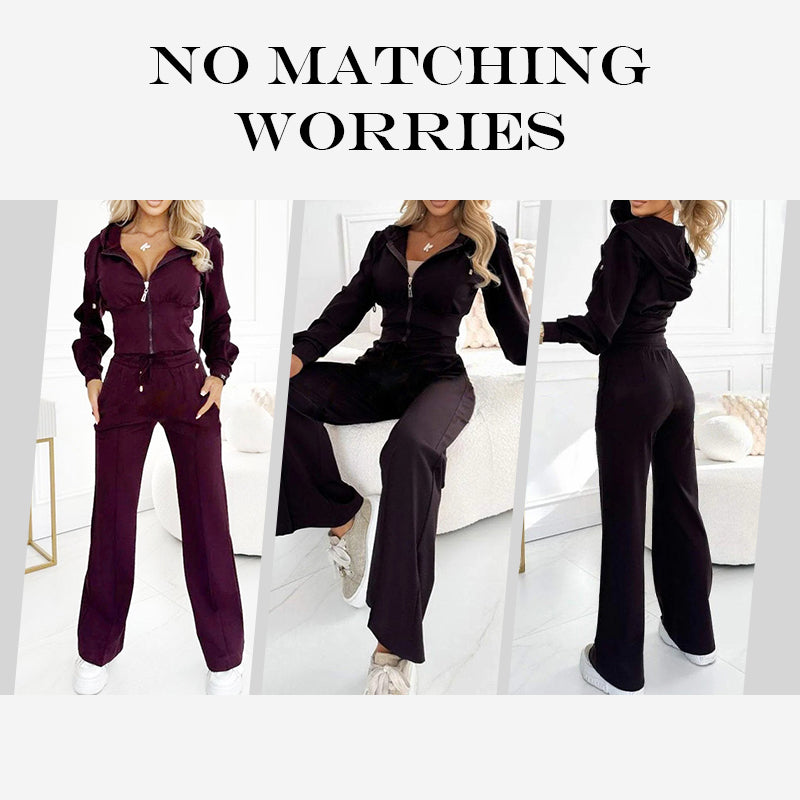 Women's 2-piece co-ord sportswear set stretch fabric | Alba Muse