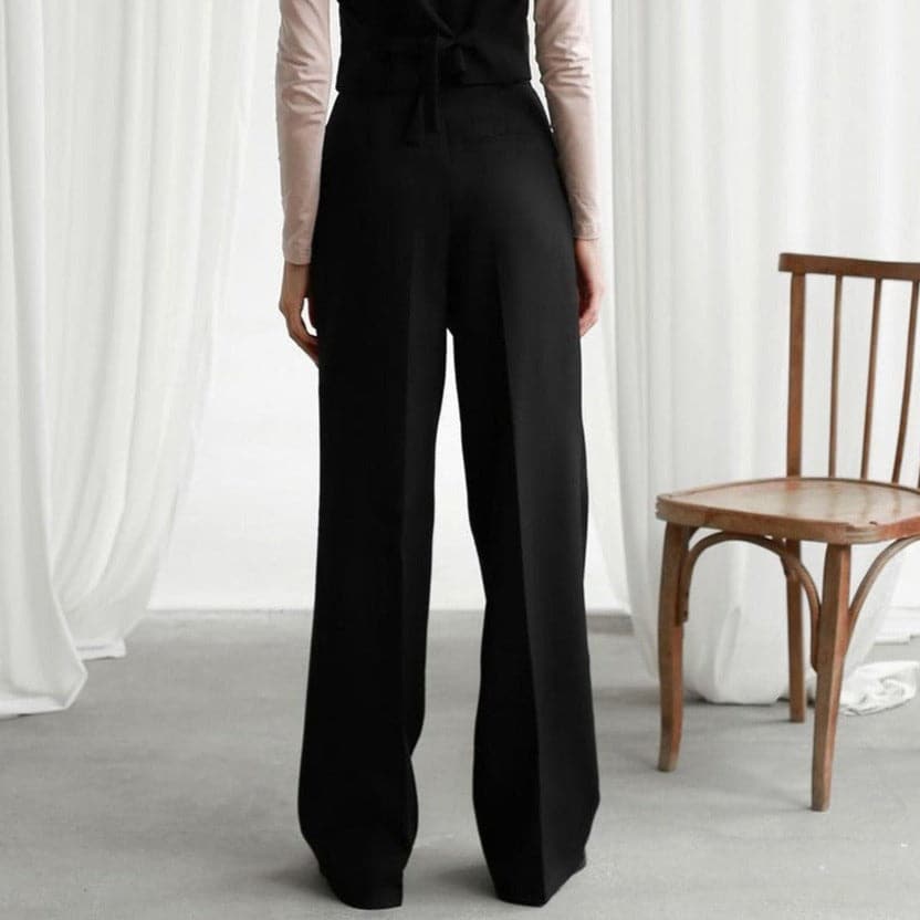 Women’s Pleated Palazzo Trousers