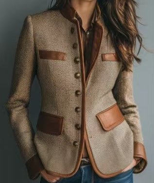 Brown heritage tweed jacket