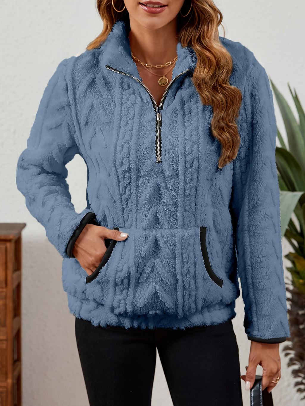 Cozy Half-Zip Jumper