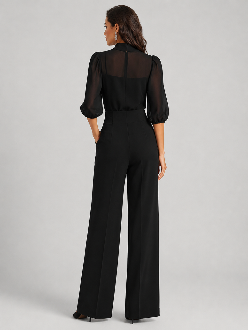 Amara Three-Piece Chiffon Co-Ord Set