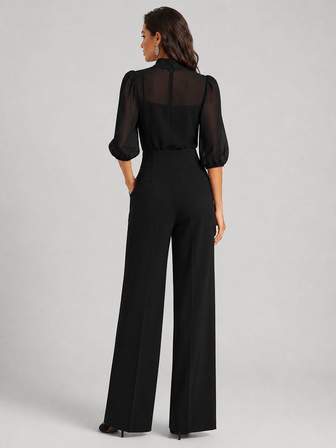 Amara Three-Piece Chiffon Co-Ord Set