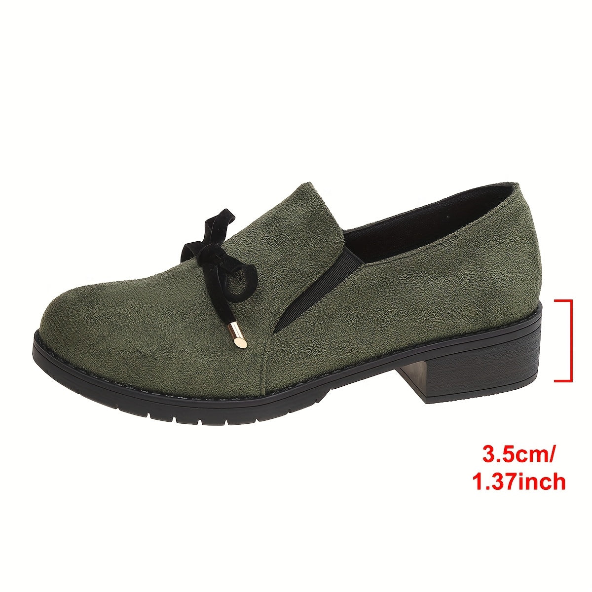 Green Slip-On Loafers