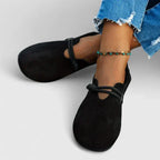 Women's orthopaedic loafers in alternate colour, front view