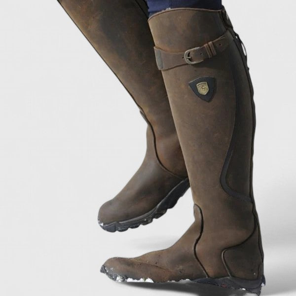 Supportive Buckled Accent Ankle Boots