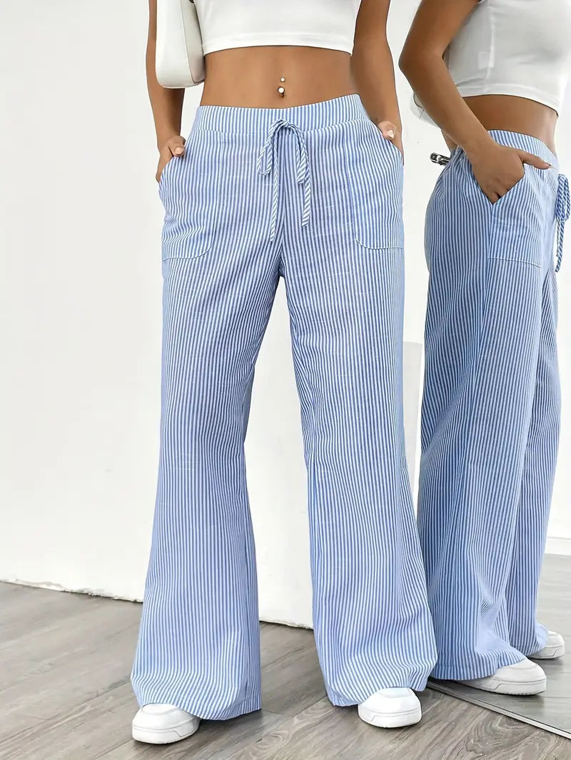 Women’s Boho Beach Flare Trousers