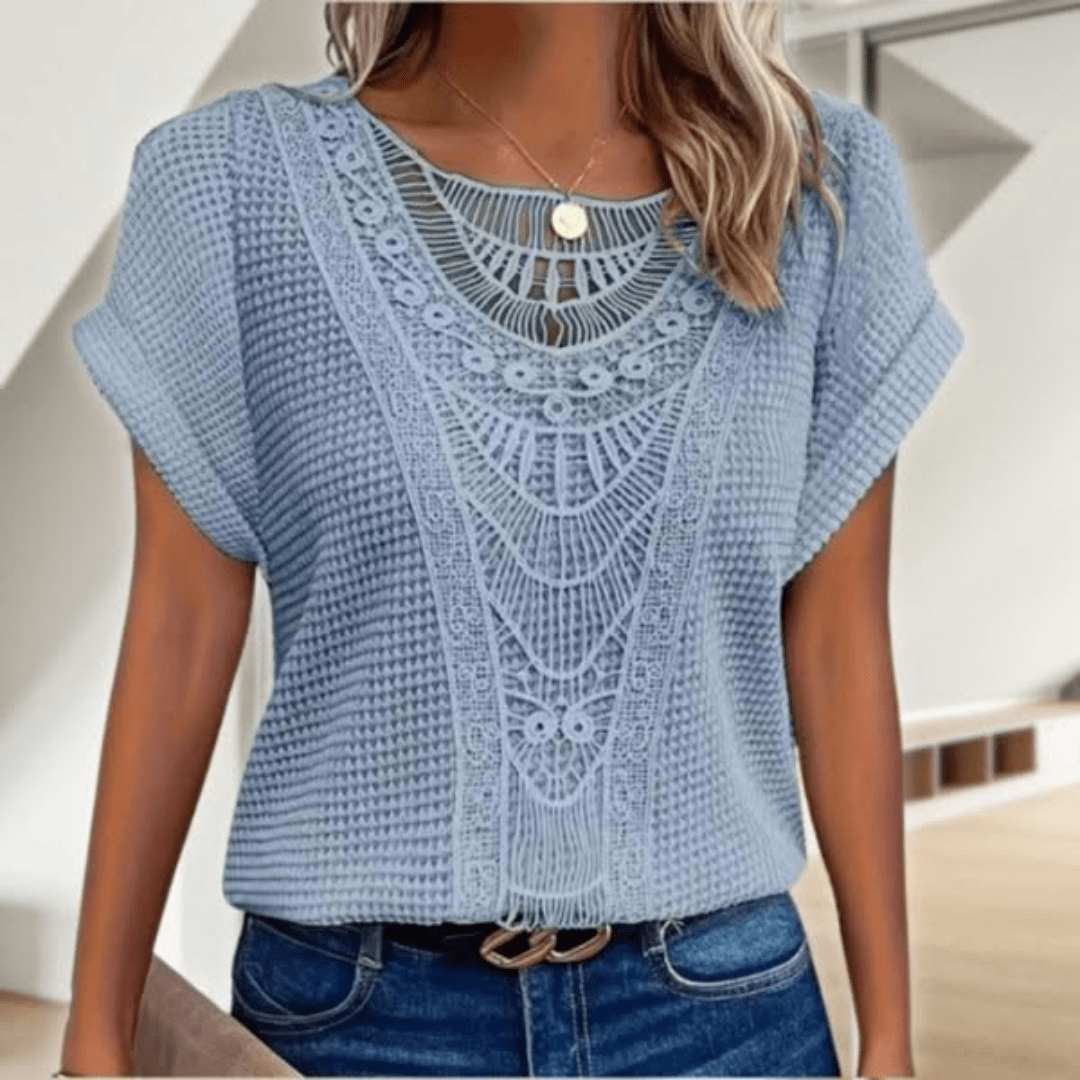 Women's Elegant Ibiza-Style Blouse