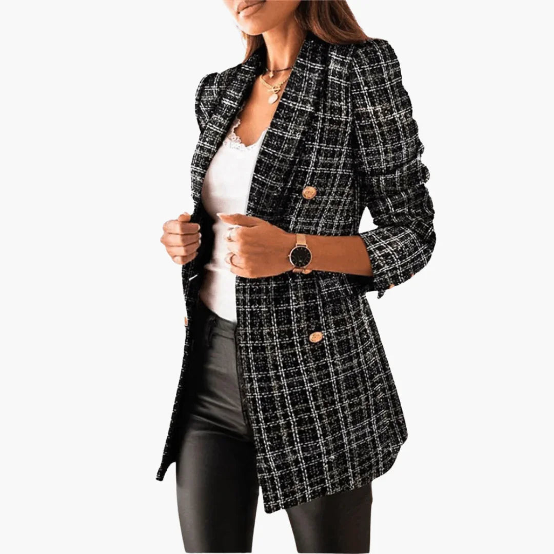 Black Tweed Blazer