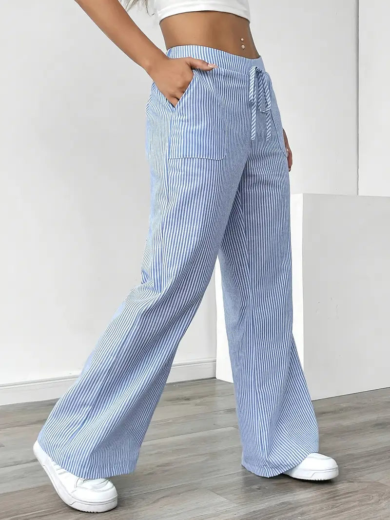 Women’s Boho Beach Flare Trousers