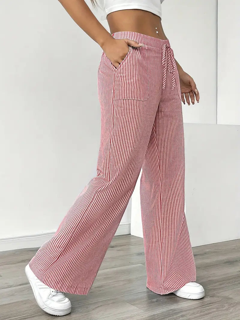 Women’s Boho Beach Flare Trousers