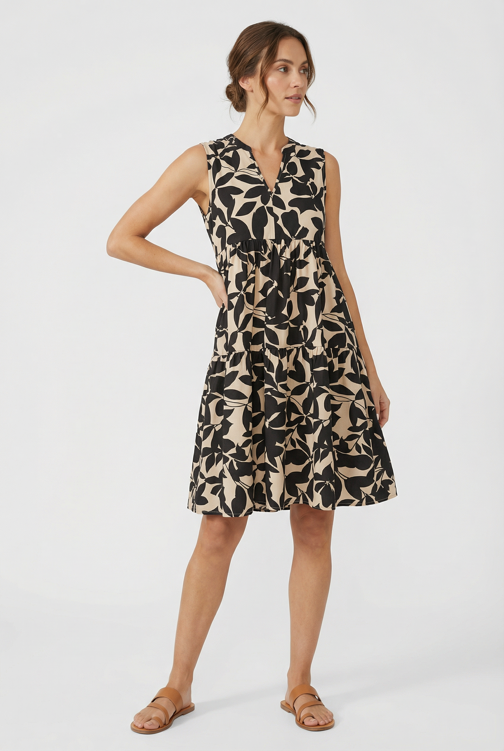 Women's Breathable Floral Summer Mini Dress