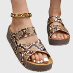 Orthopaedic support sandals breathable design detail