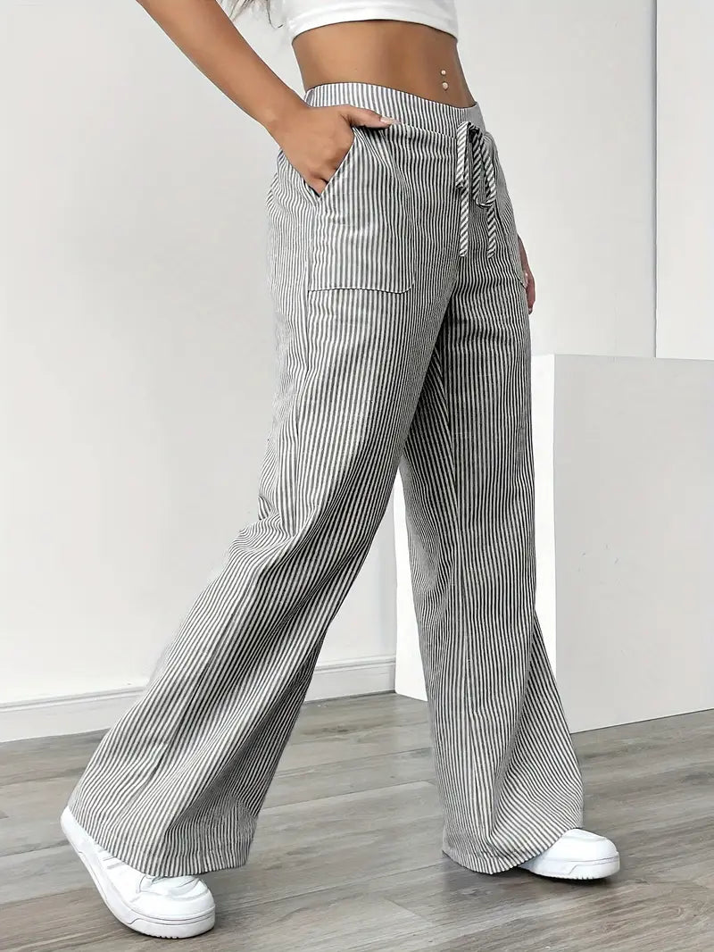 Women’s Boho Beach Flare Trousers
