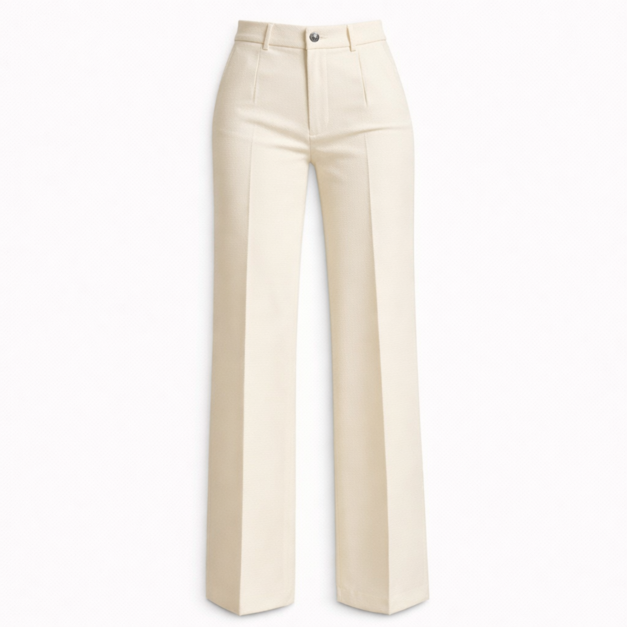 High-Waist Wide-Leg Trousers – Smart Tailored Fit