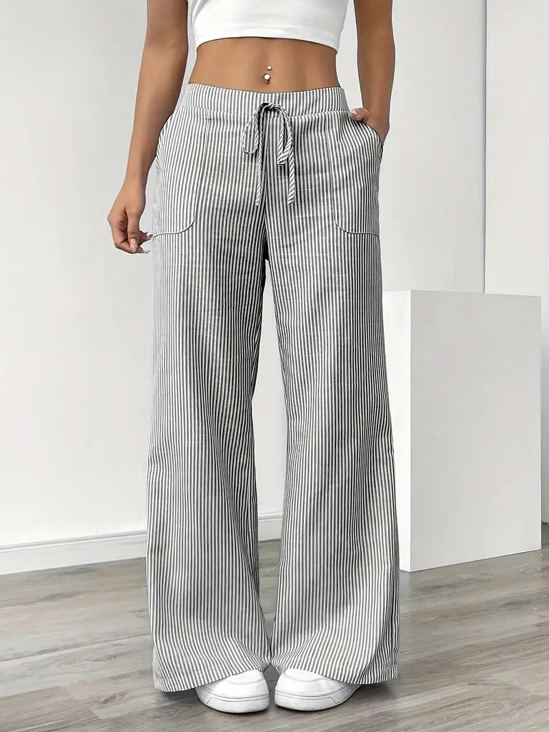 Women’s Boho Beach Flare Trousers