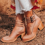 Women's summer sandals showing heel and sole construction