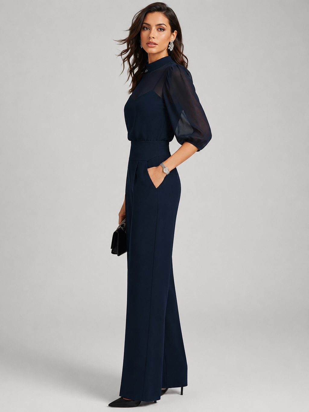Amara Three-Piece Chiffon Co-Ord Set