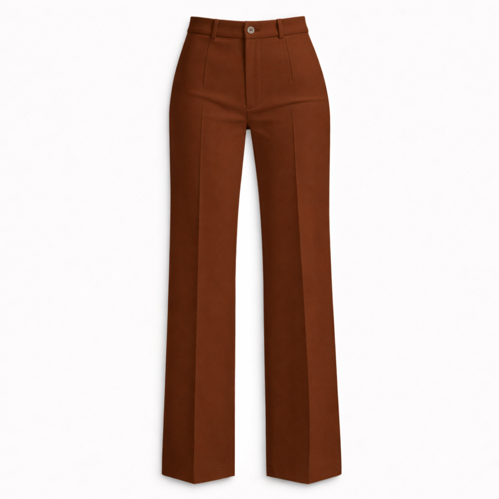 High-Waist Wide-Leg Trousers – Smart Tailored Fit