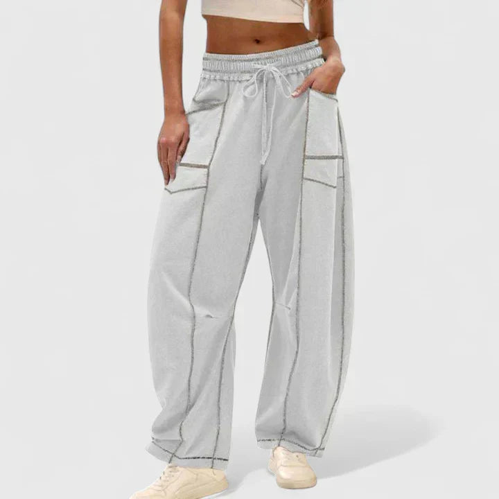 Wide-Leg Comfort Trousers