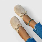 Women's elegant orthopaedic loafers styled for smart-casual occasion