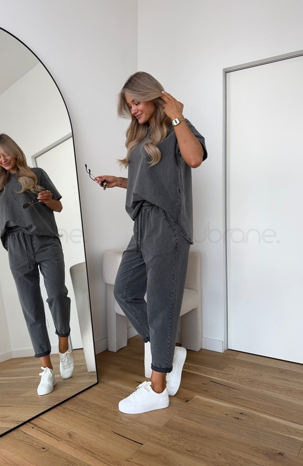 Lightweight Travel Co-Ord Set with Adjustable Waist