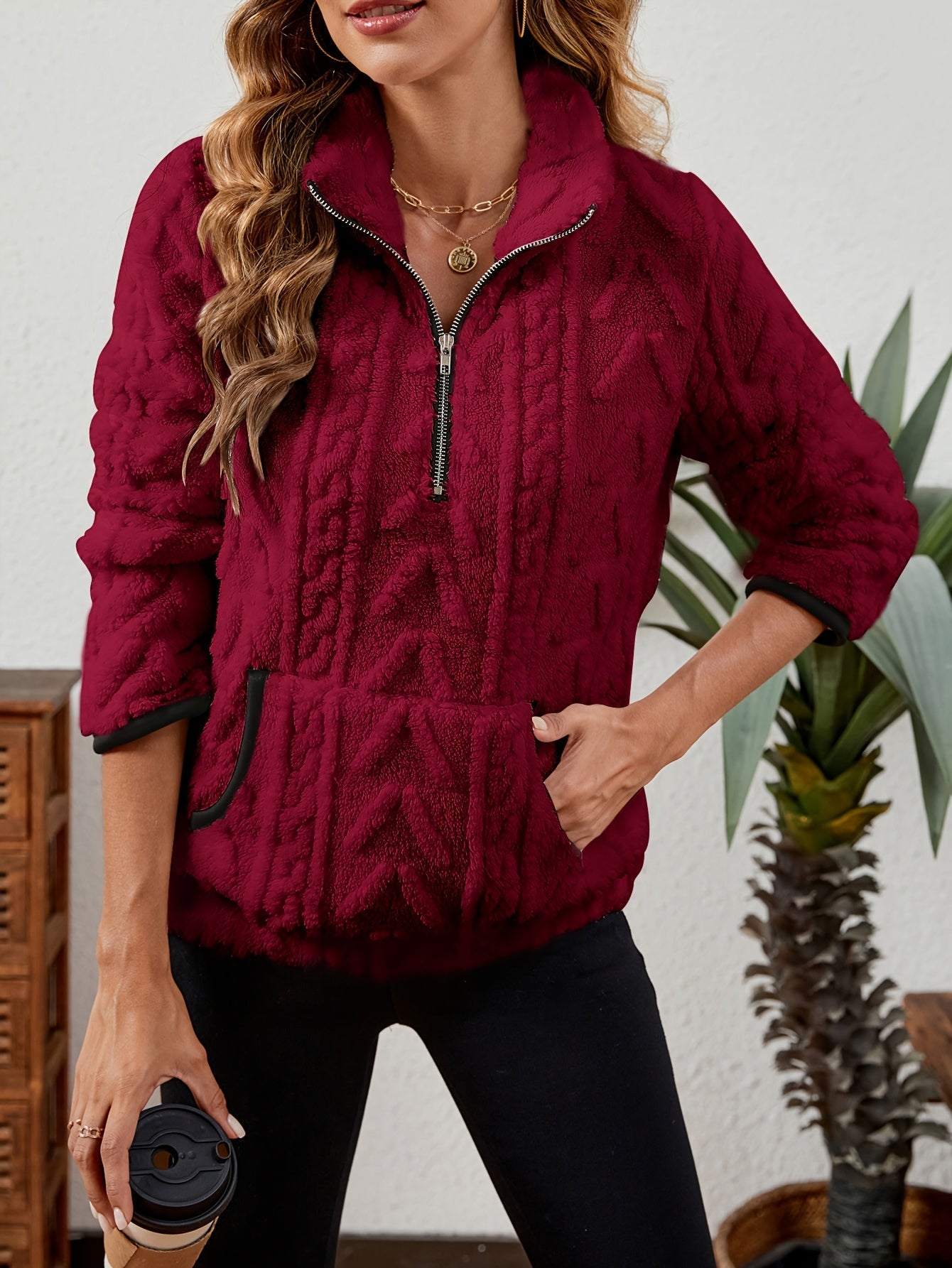 Cozy Half-Zip Jumper