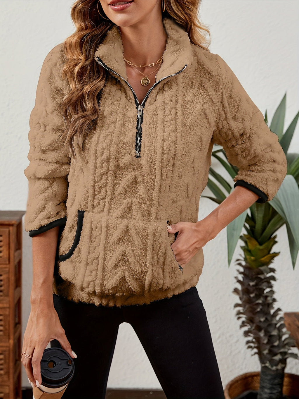 Cozy Half-Zip Jumper