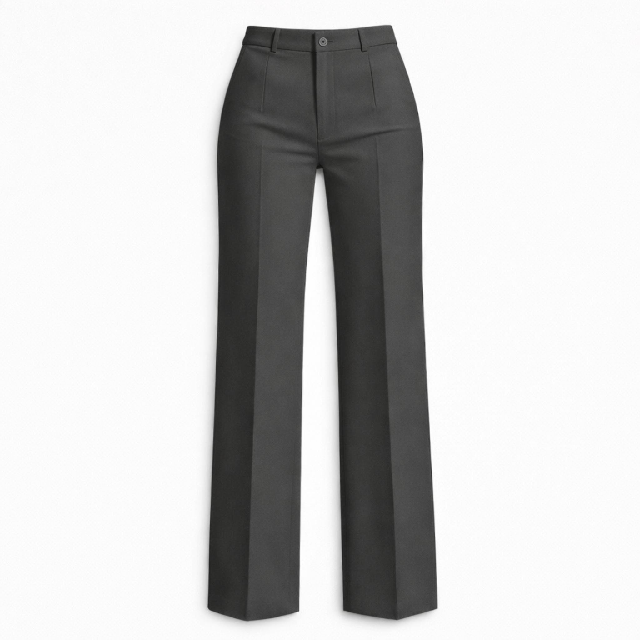 High-Waist Wide-Leg Trousers – Smart Tailored Fit