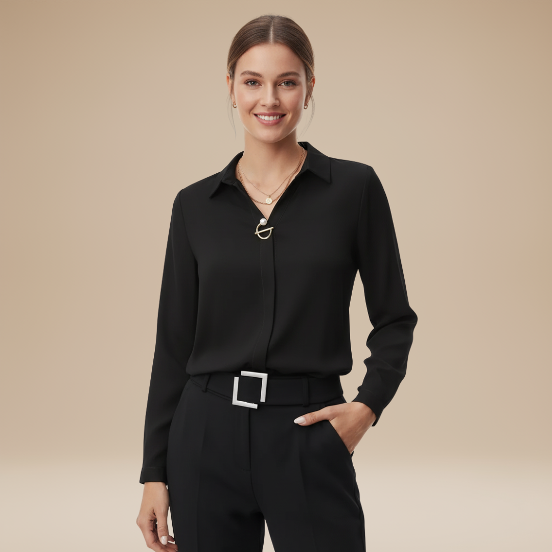 Versatile Women's Shirt for Work and Everyday Life