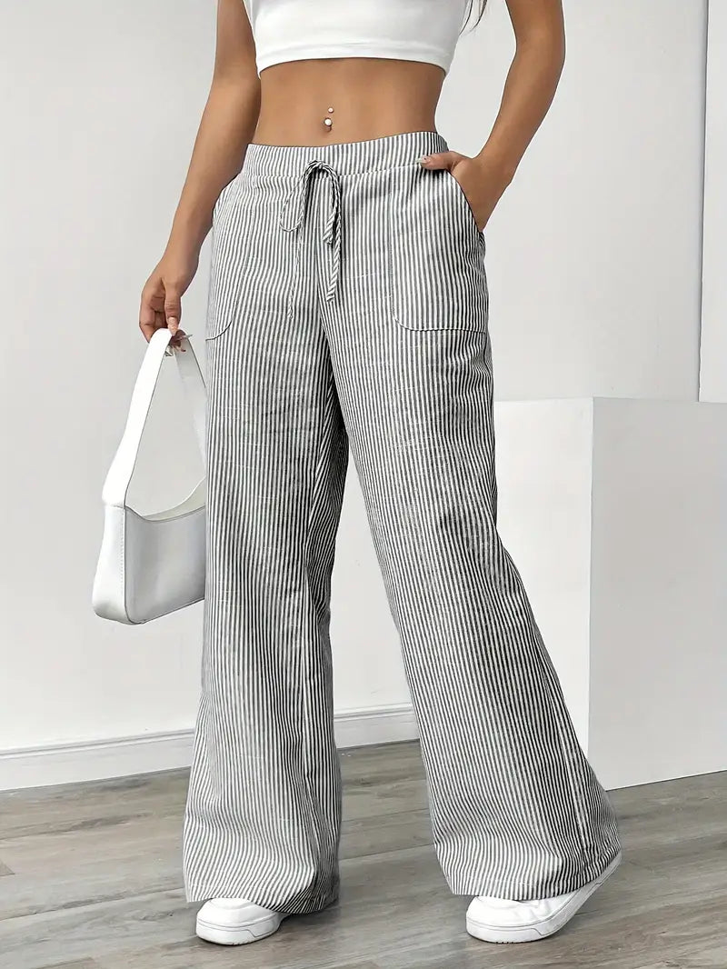 Women’s Boho Beach Flare Trousers