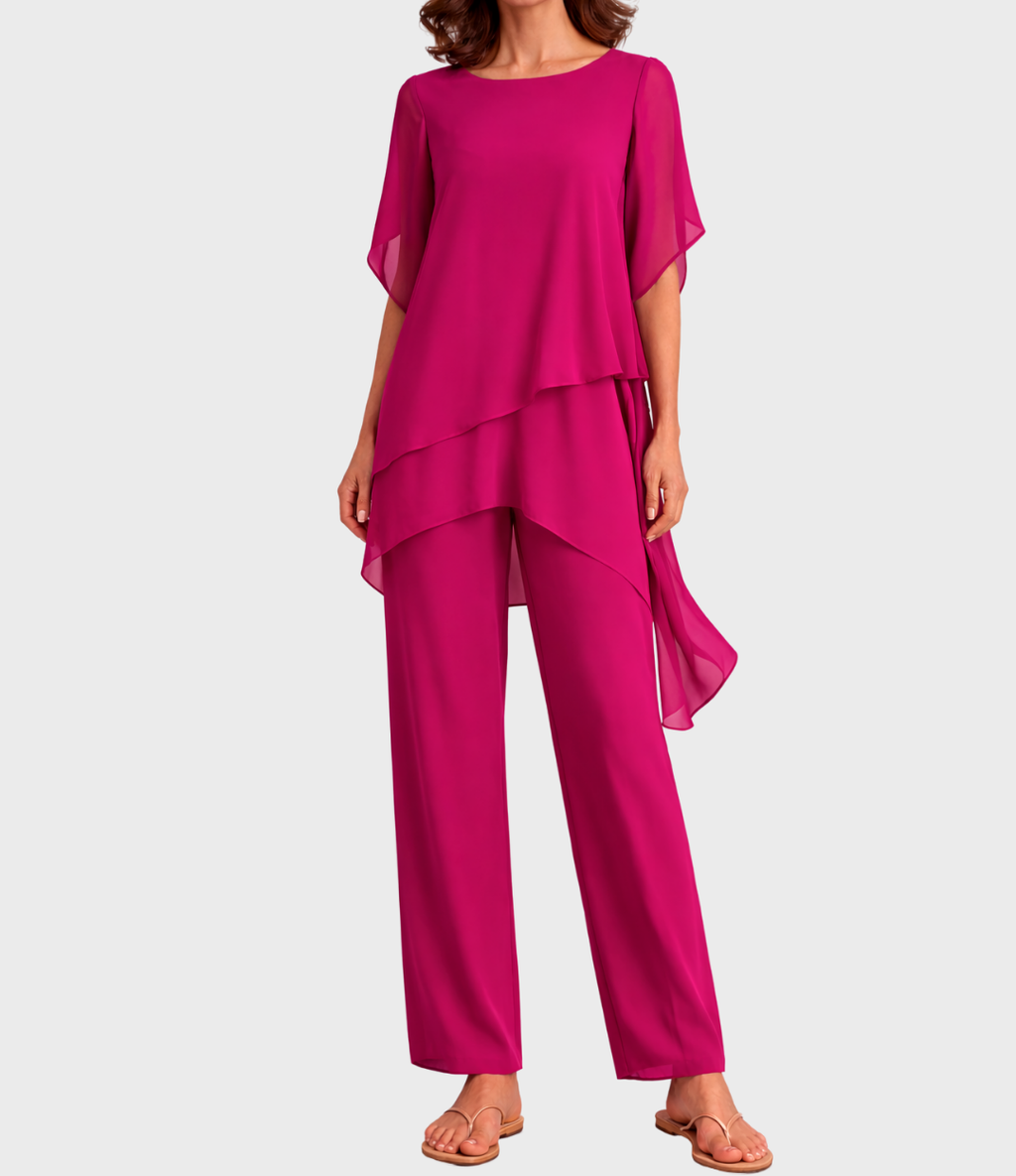 Palazzo Suit Co-ord Set — worn on model