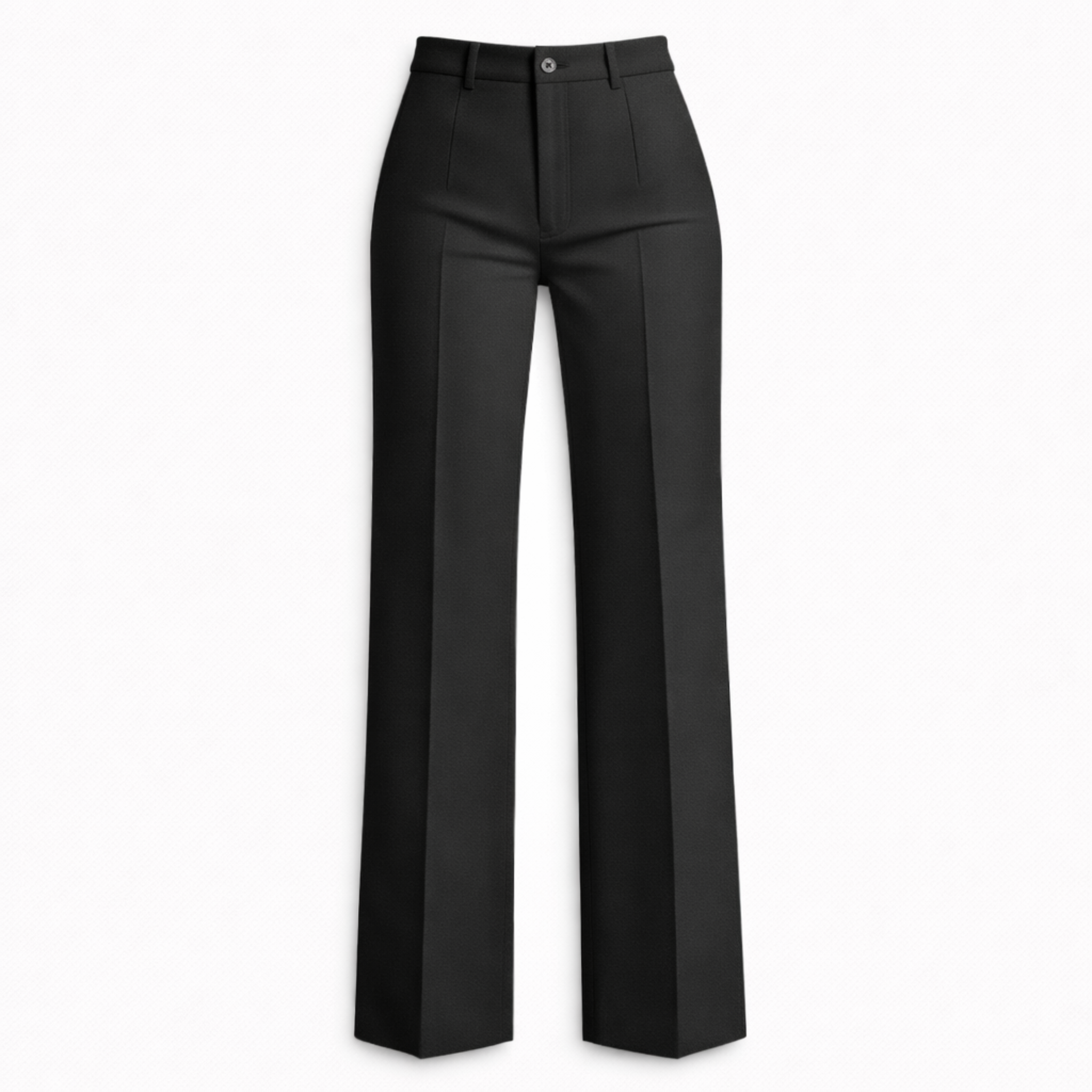 High-Waist Wide-Leg Trousers – Smart Tailored Fit
