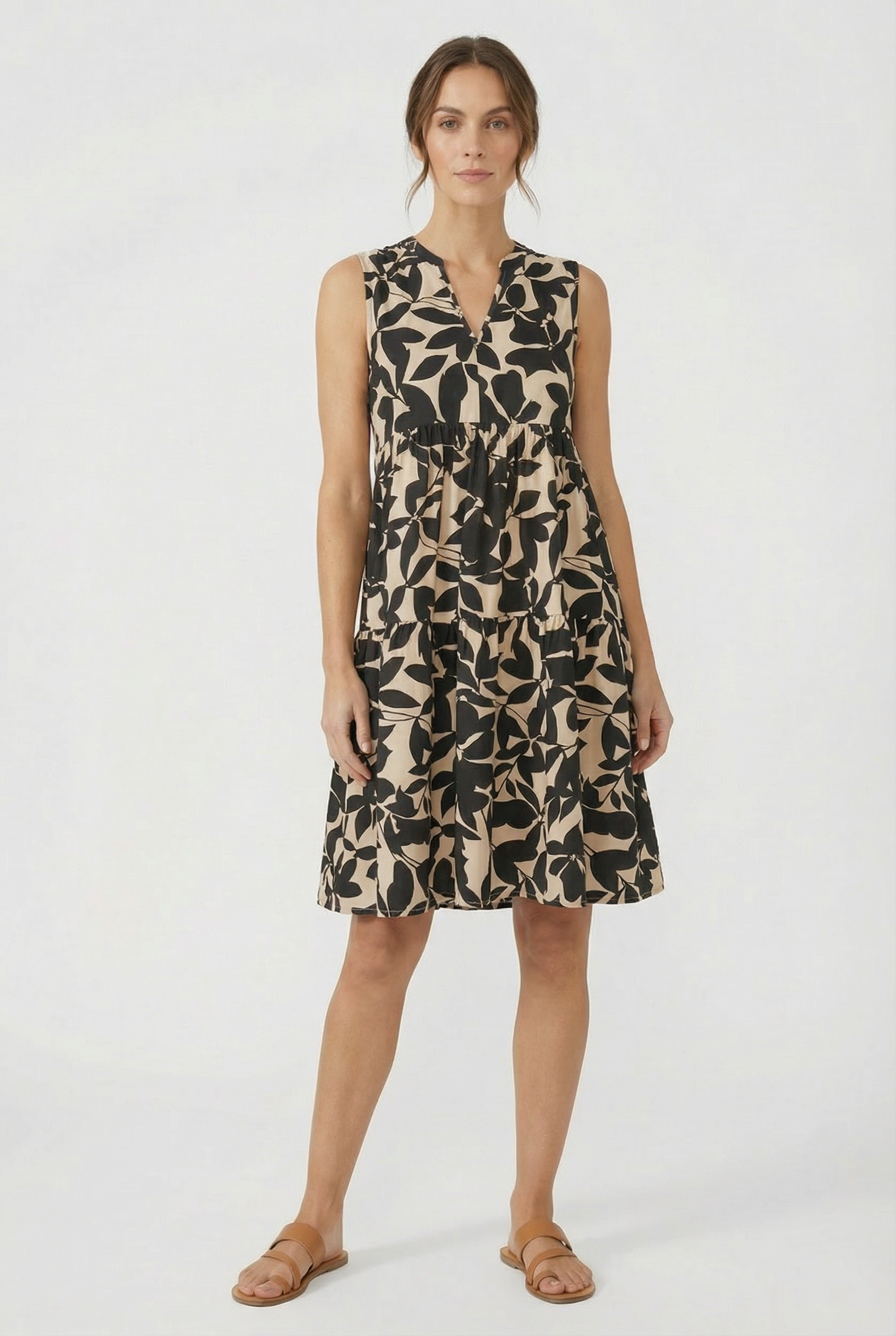 Women's Breathable Floral Summer Mini Dress