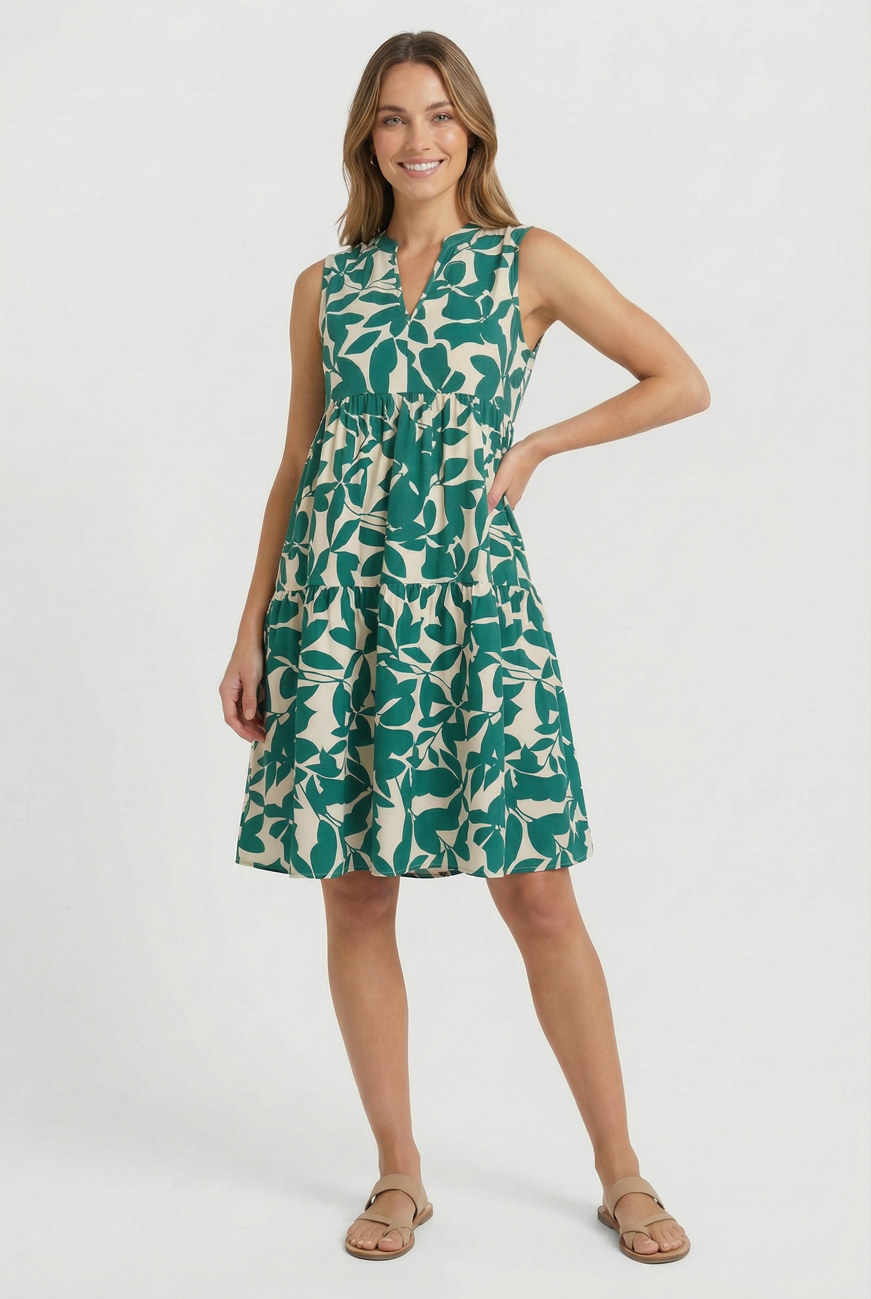 Women's Breathable Floral Summer Mini Dress