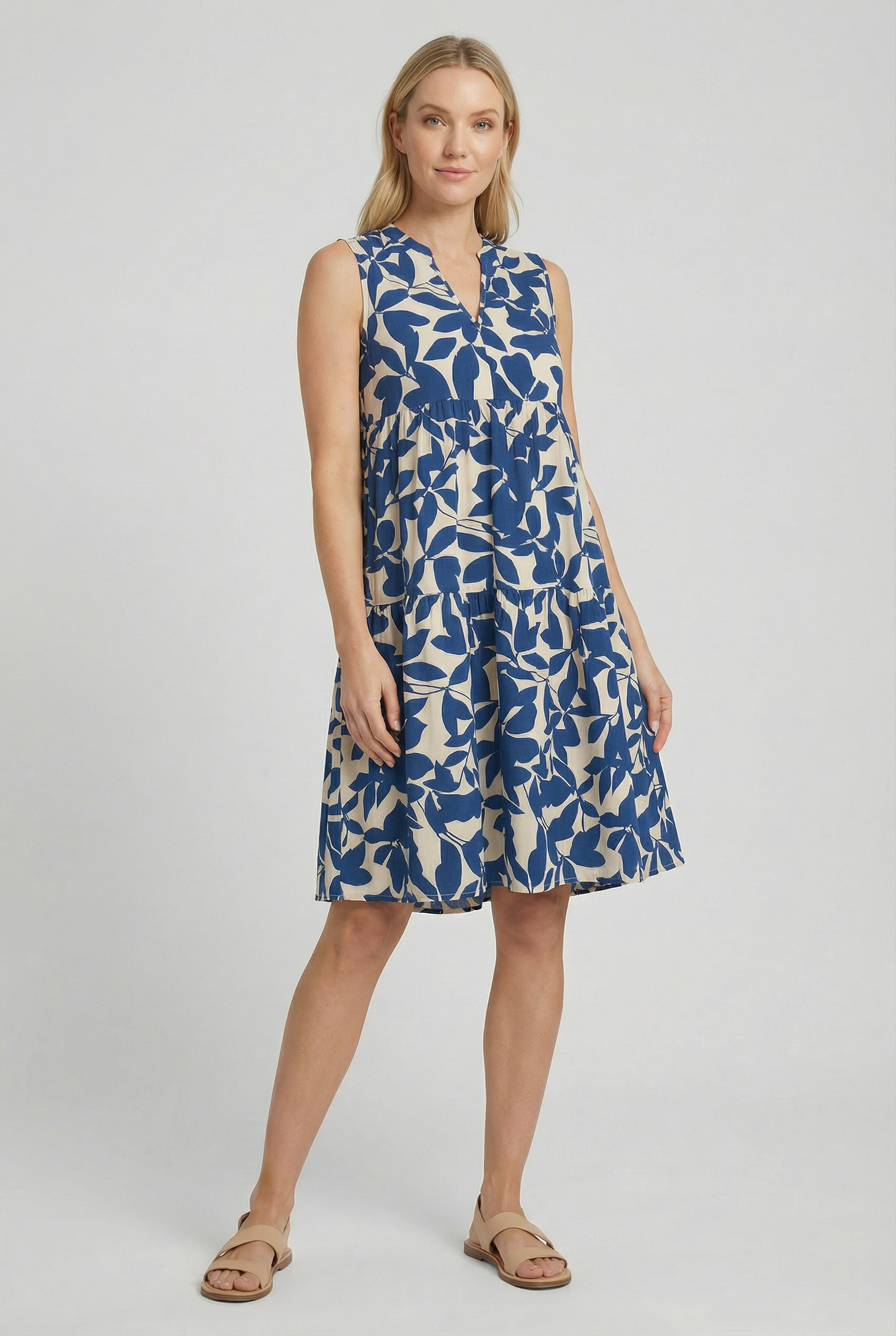 Women's Breathable Floral Summer Mini Dress