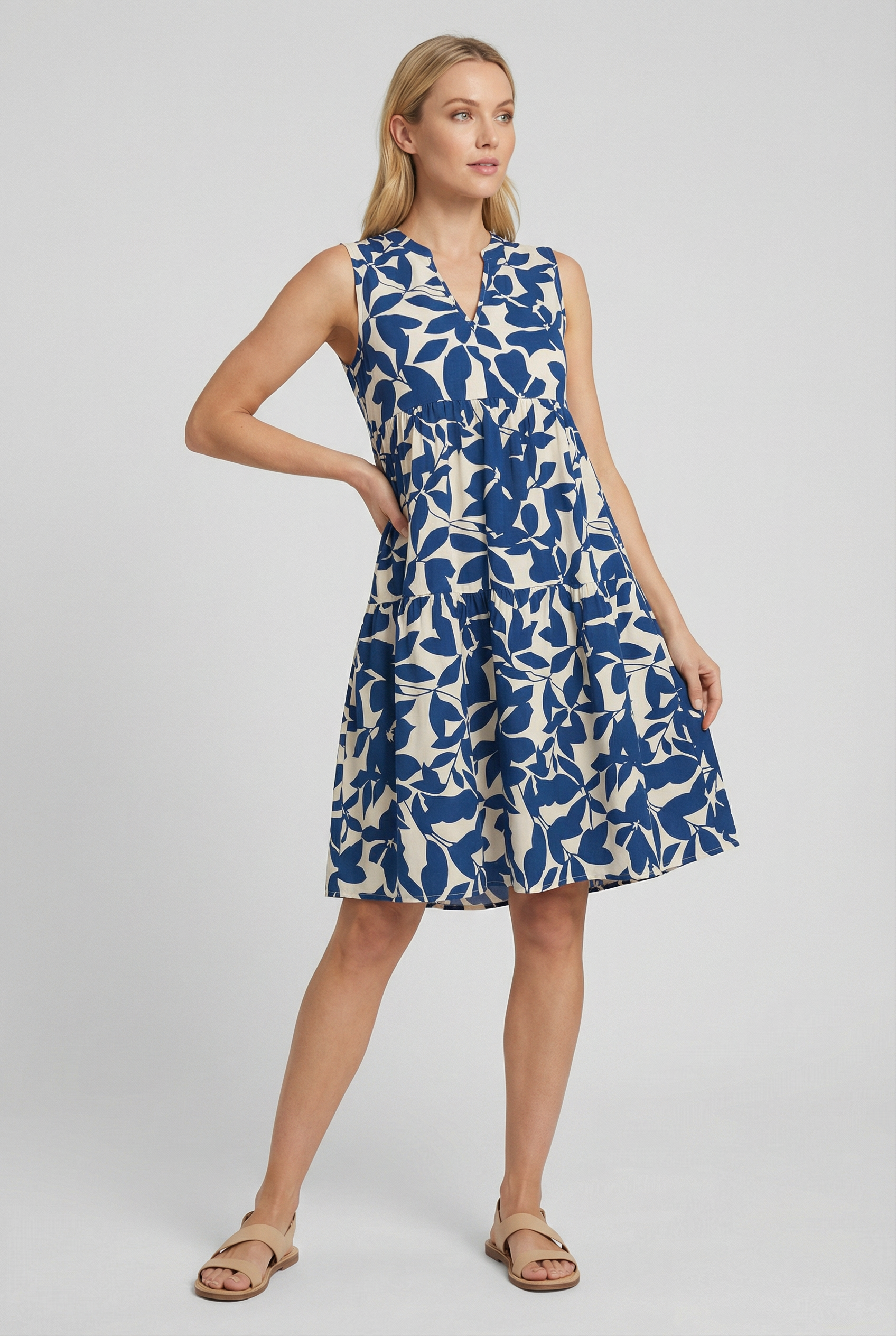 Women's Breathable Floral Summer Mini Dress