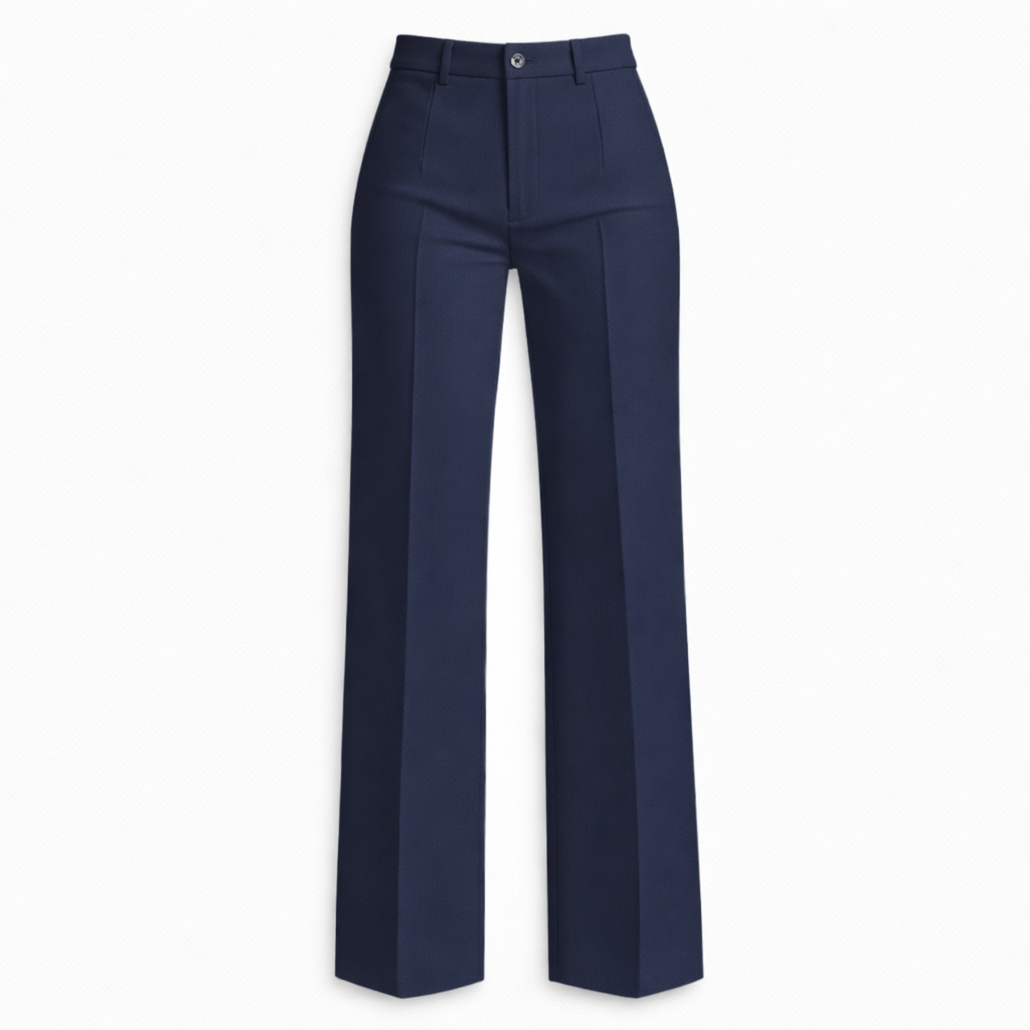 High-Waist Wide-Leg Trousers – Smart Tailored Fit