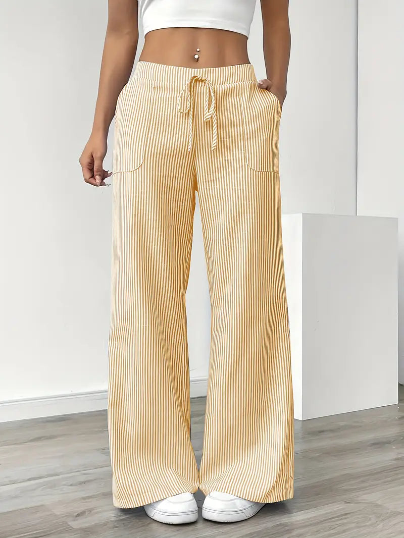Women’s Boho Beach Flare Trousers