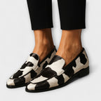 Orthopaedic support loafers with cushioned insole and slip-on design