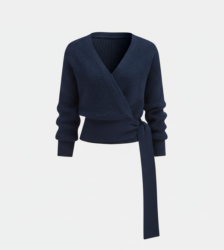 Knit Wrap Cardigan