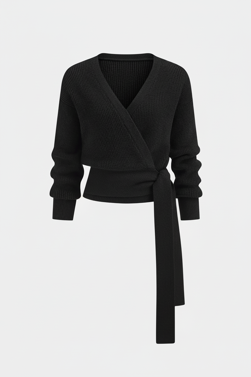 Knit Wrap Cardigan